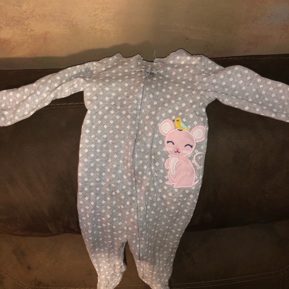 baby girl footies